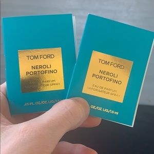 Two Tom Ford Neroli Portofino Samples